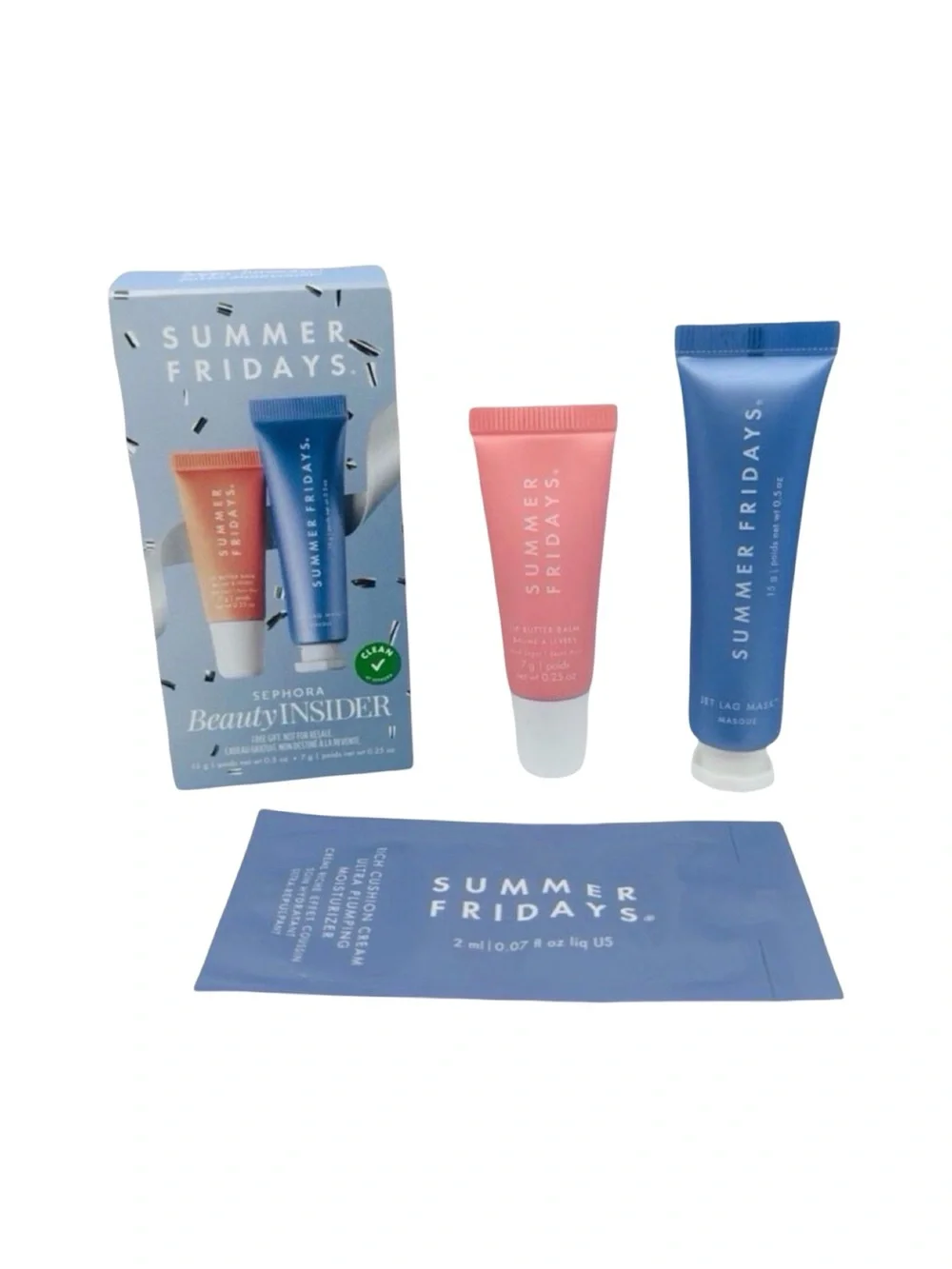 Summer Fridays Sephora Beauty Insider Birthday Gift - 3 Products